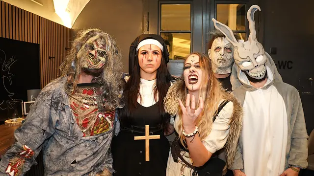 Fantastische Kostüme und ausgelassene Stimmung: Halloween-Feier im Maxwell. | Foto: Franz Fichtinger