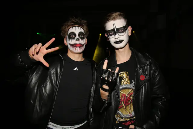 Noha und Nico sind für jeden Spaß zu haben. | Foto: Foto Fischer / Hager