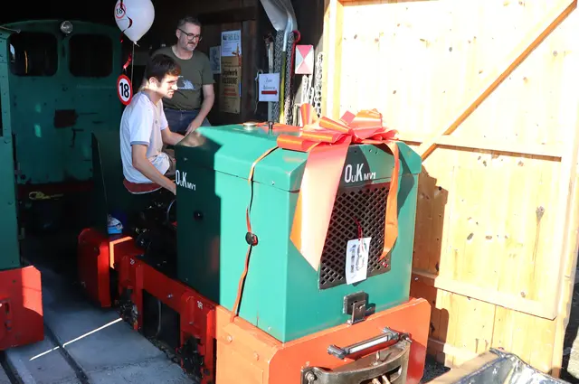 Erste Ausfahrt aus dem Schuppen | Foto: Gerhard Langmann