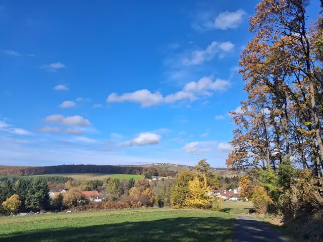 Blick auf Eisenberg an der Pinka- gleich bi  ich beim Auto | Foto: Gold Michaela