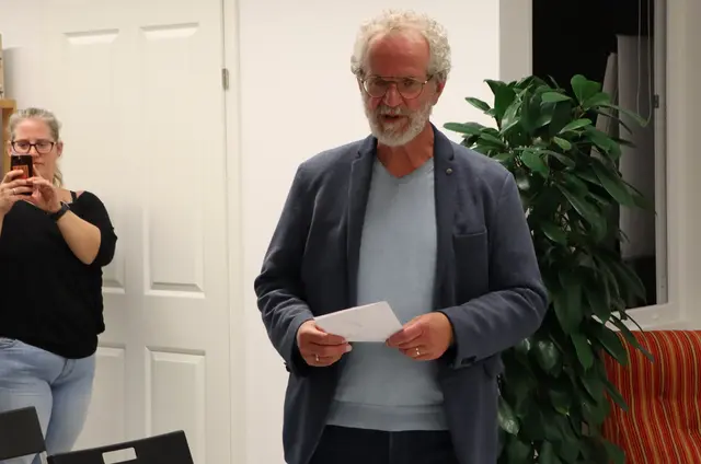 Ehemann Andreas Gerhold übernahm die Rolle des Begrüßenden | Foto: Gerhard Langmann