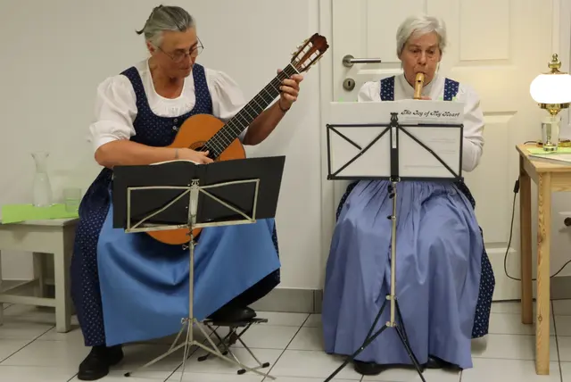 Gitarre und Blockflöte im harmonischen Zusammenspiel | Foto: Gerhard Langmann