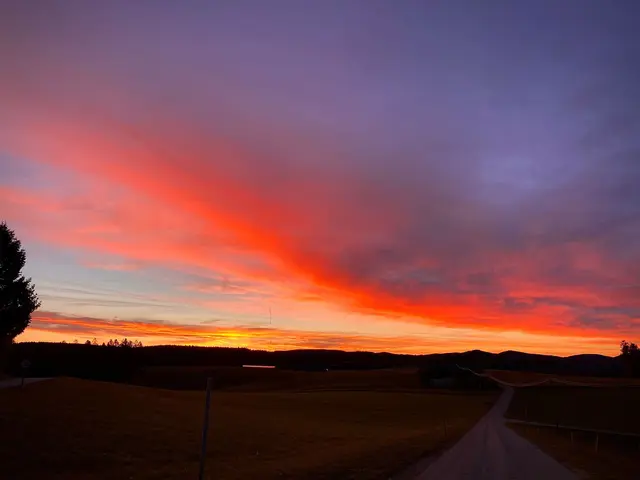 Sonnenaufgang im Oktober | Foto: Peter Schuhbauer