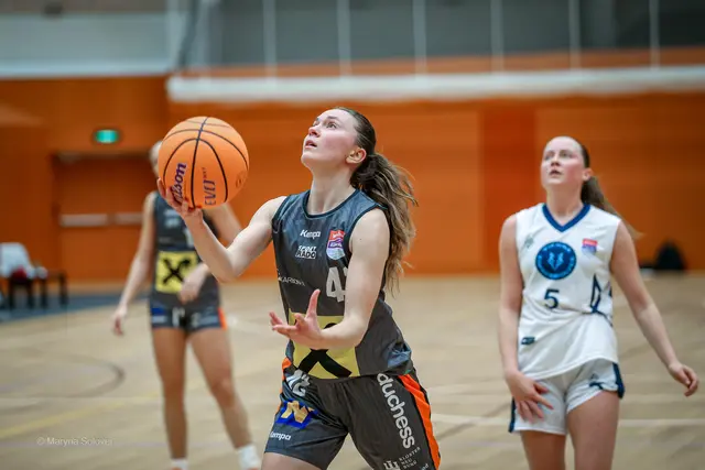 Die Klosterneuburgerinnen holen sich den Auswärtssieg in Wien | Foto: Basketball Austria / M. Solovai