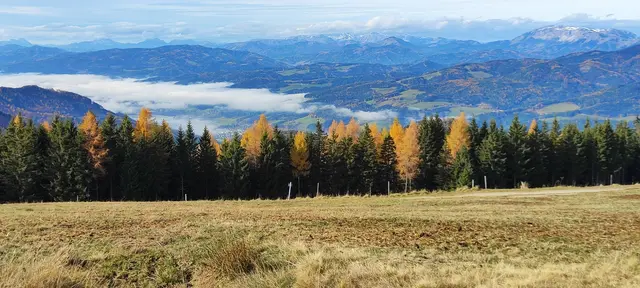 langsam hebt sich der Nebel im Tal... | Foto: I.Wozonig