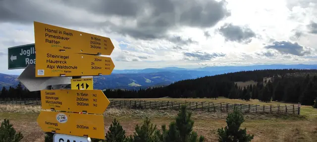 viele Wanderwege führen hierher... | Foto: I.Wozonig