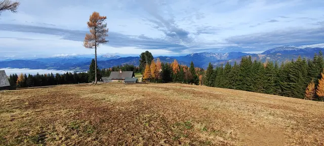 jetzt sieht man bis zu den Eisenerzer Bergen, und weit hinter der Hohen Veitsch ist der Hochschwab auszunehmen... | Foto: I.Wozonig