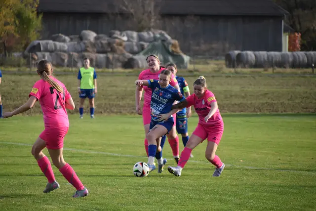 Sophia Losonczy brachte zweite Halbzeit viel Kampfkraft ins Offensivspiel. | Foto: Michael Strini