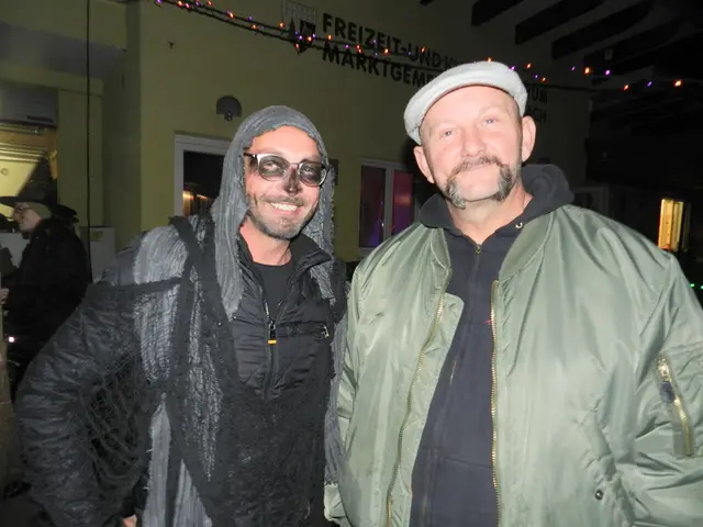 Horst Reschreiter, Heinz Schmutz hard ihne hat  Halowenn gut gefallen | Foto: Heribert Punz