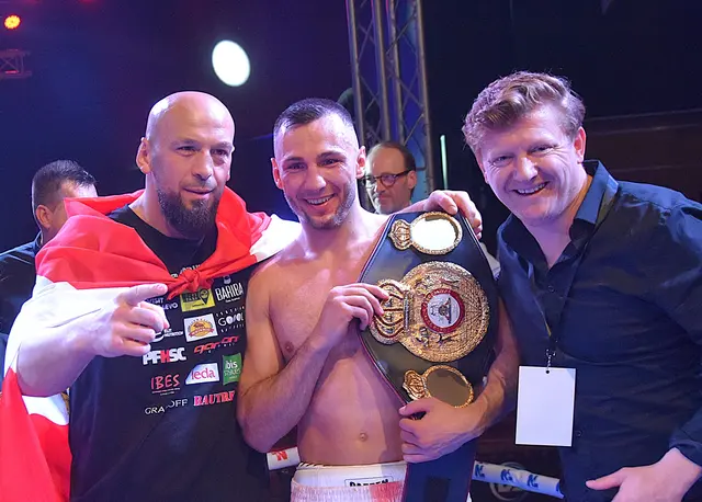 Erfolgreiche WBA-Titelverteidigung in Bosnien Herzegowina. | Foto: Schwaighofer