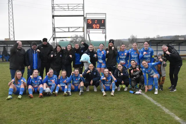 Historischer 15:1-Sieg für den FC Südburgenland - da durfte kräftig gejubelt werden. | Foto: Michael Strini