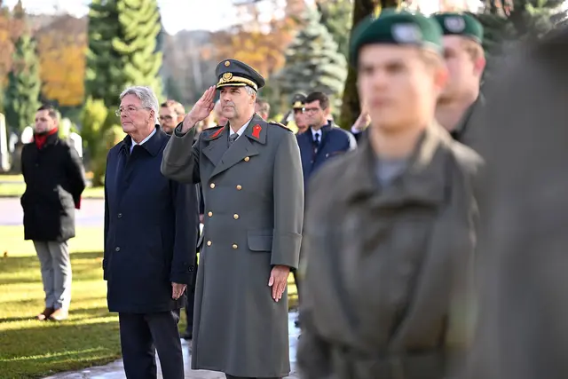Philipp Eder: "Es geht darum, dass wir kämpfen können, um nicht kämpfen zu müssen." | Foto: LPD Kärnten/Bauer
