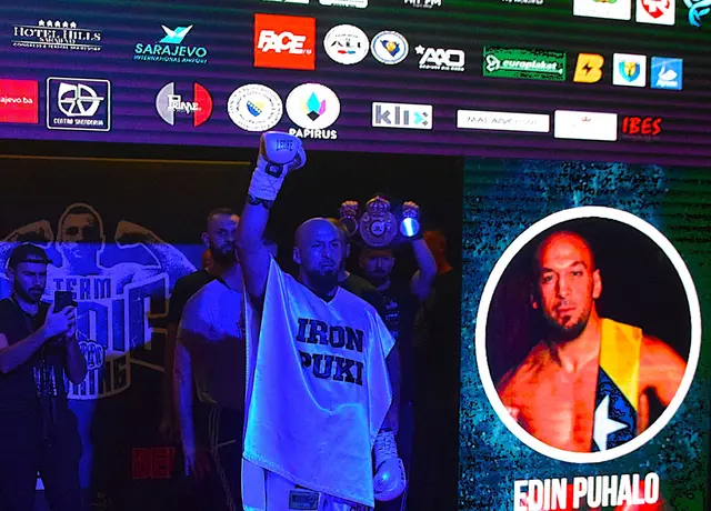Edin "Puki" Puhalo vor seinem 8-Runden Profikampf. | Foto: Schwaighofer