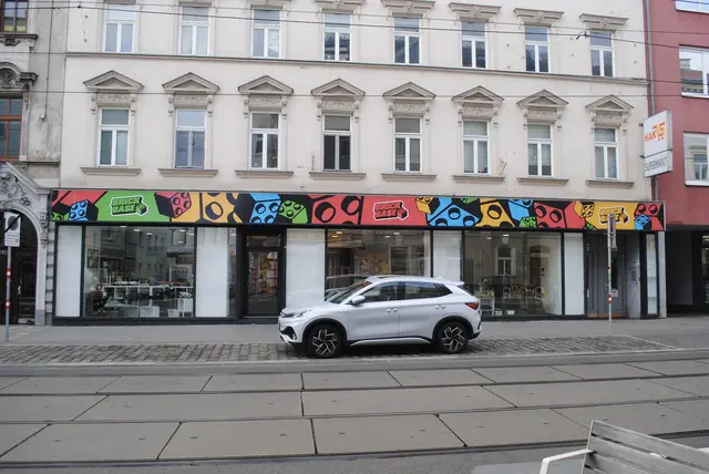 Das Geschäft in der Thaliastraße in Wien. | Foto: Gabriel Hofbauer-Unterrichter