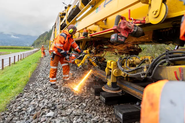 29 Tage wurde an der Strecke auf Hochtouren gearbeitet. | Foto: ÖBB Sailer Brothers