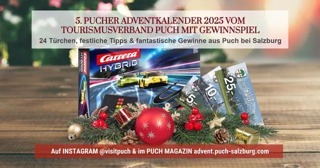 5. Pucher Adventkalender 2025 vom Tourismusverband Puch mit Gewinnspiel. | Foto: Tourismusverband Puch