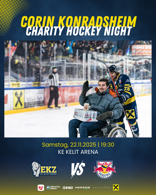 Charity Hockey Night zugunsten von C. Konradsheim. | Foto: EKZ/Radlwimmer
