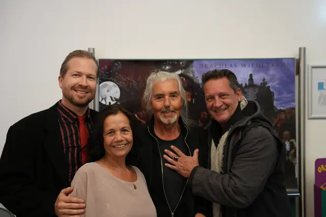 Von links: Immanuel Degn, Judith Keller, Klaus Rohrmoser und Francesco Cirolini | Foto: MeinBezirk/Thomas Geineder