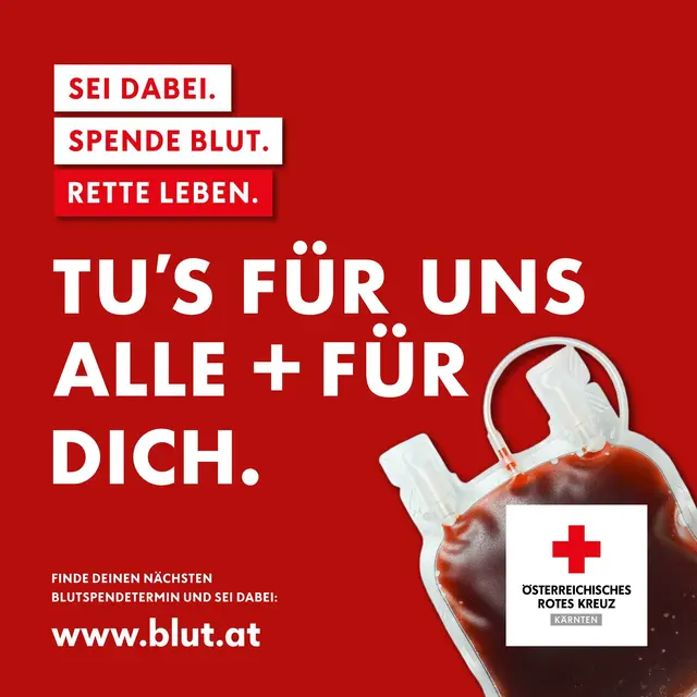 Martin Pirz: "Rund um Weihnachten kommt es erfahrungsgemäß zu Engpässen bei den Blutkonserven." | Foto: Österreichisches Rotes Kreuz Landesverband Kärnten