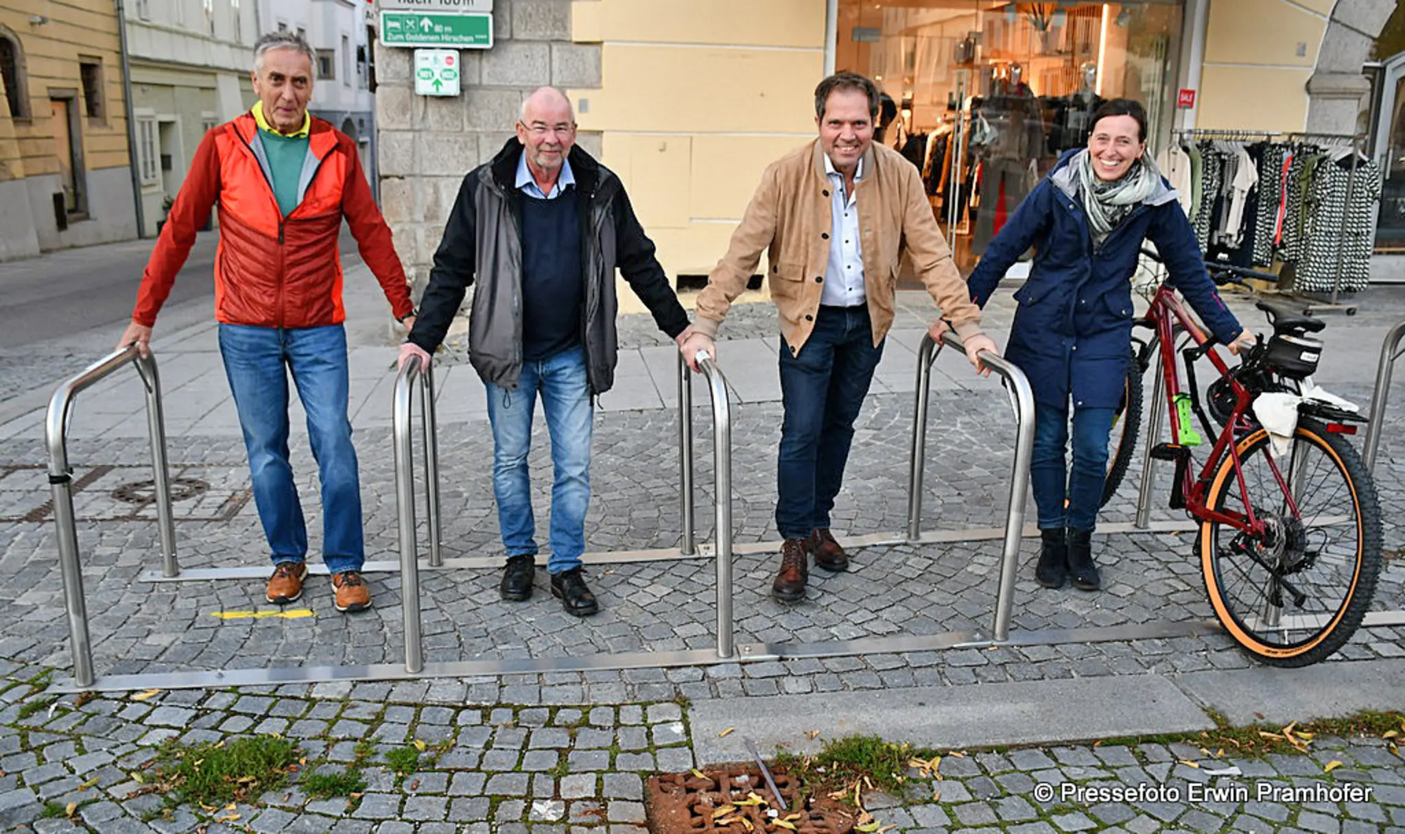 Mehr Fahrradständer: Sicher Abstellplätze in der Innenstadt - Freistadt