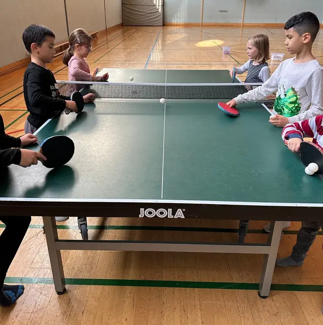 In der Regenbogenschule in Meidling wird regelmäßig Tischtennis gespielt. | Foto: ÖTTV/Markus Geineder