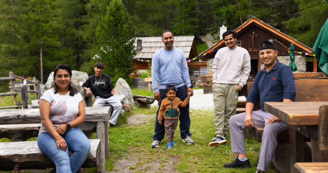 Die Familie Tiwari wird das Hecherhaus in Zukunft bewirtschaften.  | Foto: privat