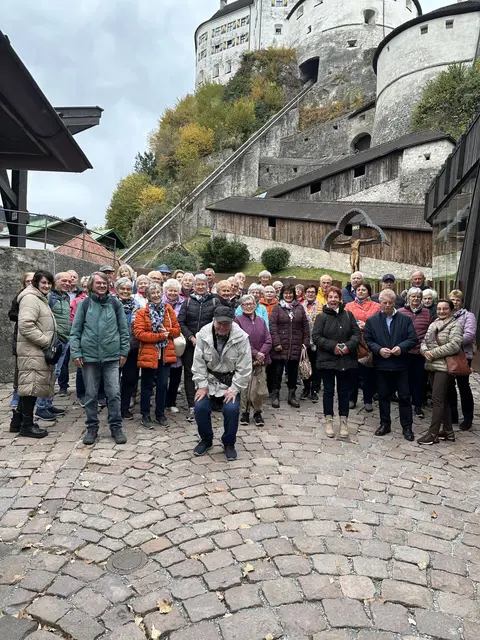 Der Seniorenclub aus Seeboden besichtigte die Festung Kufstein in Tirol. | Foto: Seniorenclub Seeboden