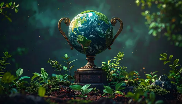 Von 3. bis 9. November beim Klimaschutzpreis mitvoten! | Foto: stock.adobe/Dedi (KI-generiert)