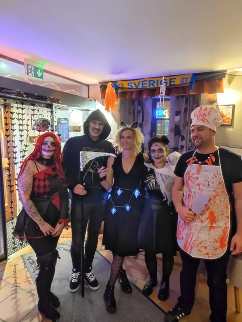 Viele verkleideten sich „gruselig“ zur Halloween-Party. | Foto: Pinzgau Bräu