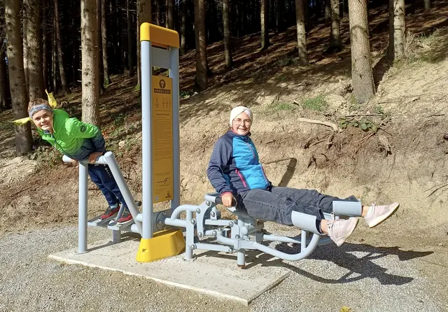 Am Energie- und Fitnessweg in Münzbach kann man sich austoben. | Foto: Marktgemeinde Münzbach