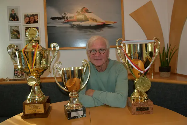 Johann Kronsteiner würde sich über einen Kronsteiner Weg freuen. Kronsteiner: Motorboot Weltmeister, zweifacher Europameister, Vize-Weltmeister und Vize-Europameist sowie vielfacher Staats- und Landesmeister.  | Foto: Robert Zinterhof