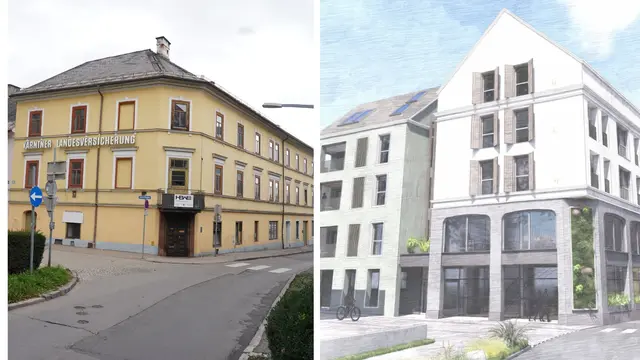 Aus Alt wird Neu: So wird das Gebäude nach dem Wiederaufbau dann aussehen. | Foto: Birgit Gehrke / Architekt Ludwig Lengger ZT GmbH