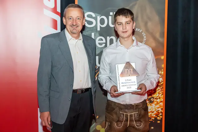 Land- und Baumaschinentechnik: Dominik Lang holte den dritten Platz. | Foto: cityfoto/Roland Pelzl