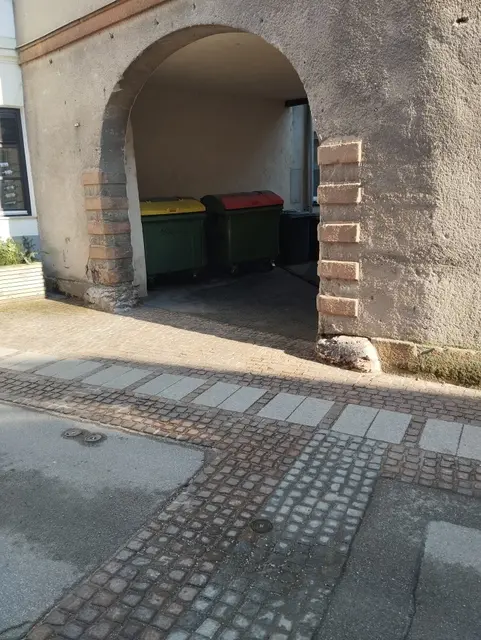 Diese alte Einfahrt ist in Scheibbs entfernt worden. | Foto: Hans Hagen Hottenroth