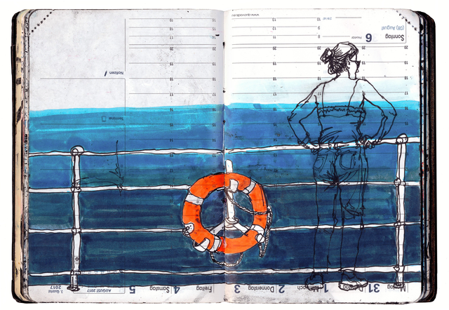 Olaf Osten, Pendeln 285 / Ancona, Hafen | Foto: Olaf Osten