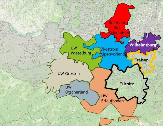 Die Umspannwerke der Erneuerbaren Energie Gemeinschaft Scheibbs im Mostviertel | Foto: Erneuerbare Energie Gemeinschaft Scheibbs