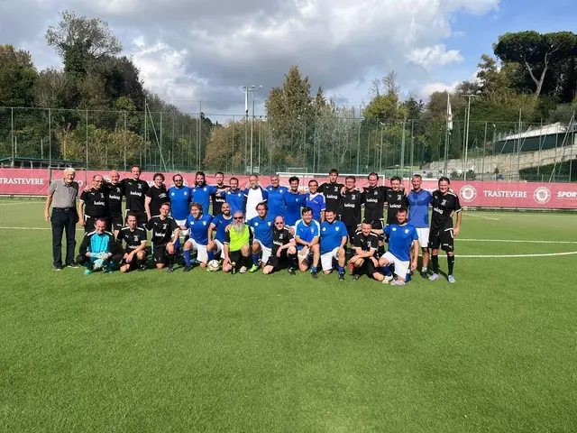 Siegreich ein Rom: Österreichisches Autorenfußballteam gewann 5:1 | Foto: Österreichisches Autorenfußballteam