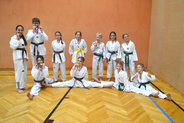 Erfolge für die jungen Fieberbrunner Kämpfer. | Foto: TKD Fieberbrunn