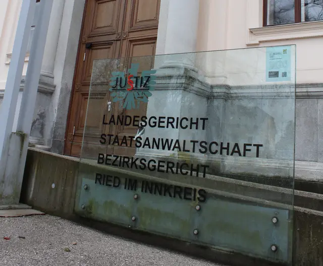 Die Verhandlung findet am Landesgericht Ried statt. | Foto: MeinBezirk Ried