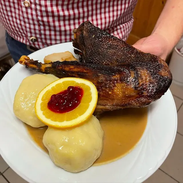 Das Martini-Gansl aus dem Wienerwald kann man mit gutem Gewissen essen | Foto: Theresa Gaupmann