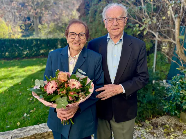 Theresia und Friedrich Hofbauer blicken auf 67,5 Jahre gemeinsames Leben zurück. | Foto: Markus Kahrer