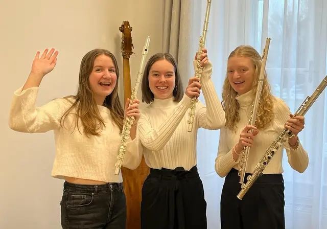 Es musiziert auch ein Querflötenensemble der LMS St. Georgen im Attergau. | Foto: Elisabeth Tavernaro/ LMS St. Georgen 