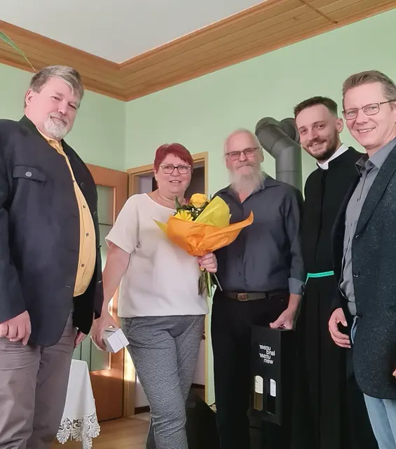 Das Ehepaar Welter und Johanna Leutner feierten ihre Goldene Hochzeit | Foto: Florian Nawara