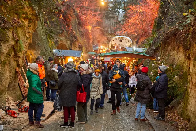Die Kellergröppe in Raab ist an den Wochenenden des 22. und 23. November 2025 sowie des 29. und 30. November 2025 wieder Schauplatz des "Kellergröppen Advents".  | Foto: Verein L(i)ebenswertes Raab