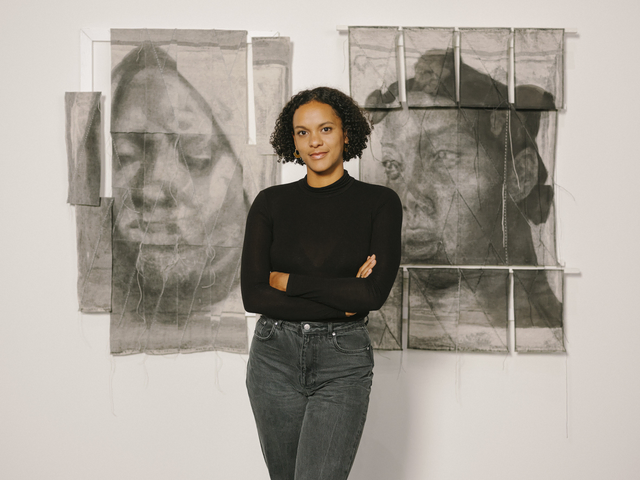 Das Programm in Wien ist vielfältig und in jedem Bezirk verfügbar. Etwa ein Gespräch mit der Künstlerin Dior Thiam in Donaustadt.  | Foto: Mafalda Rakoš
