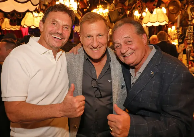 Mike Korner, Alexander Klement, Herbert Frei | Foto: Conny de Beauclair