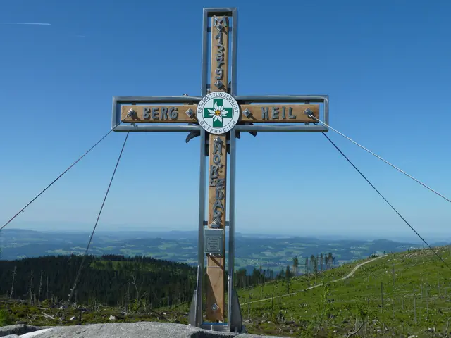 Die 82-Jährige legte eine Rast beim Plöckenstein ein. | Foto: zVg