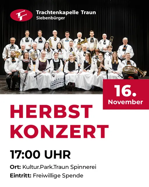 Foto: Trachtenkapelle Traun / Patrick Tiefenbach