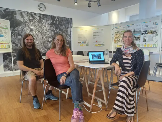 Melanie Oßberger, Kristina Friedrich und Christian Fuchsbauer, das Organisationsteam der Mitmachkonferenz | Foto: c) privat
