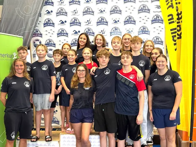 Freude über die WSV-Erfolge beim Alpenmeeting. | Foto: WSV